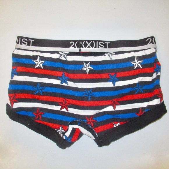 2(X)ist Men's Striped Boxer Briefs Size S/M - Picture 2 of 6